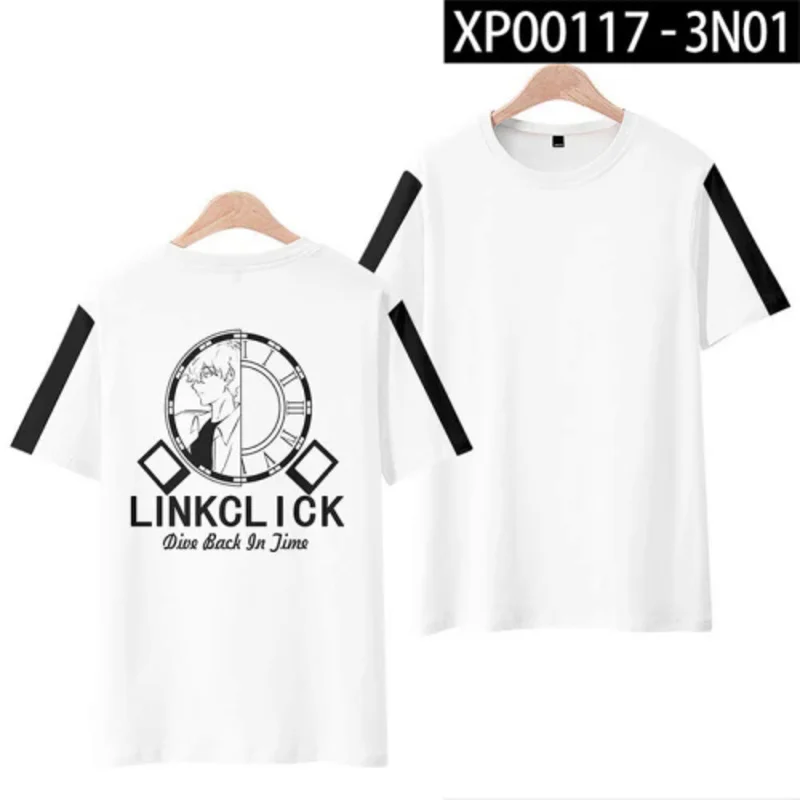Аниме Link Click 3D Print Oversized Футболка Женщины Мужчины Ченг Сяоши Лу Гуан Косплей с