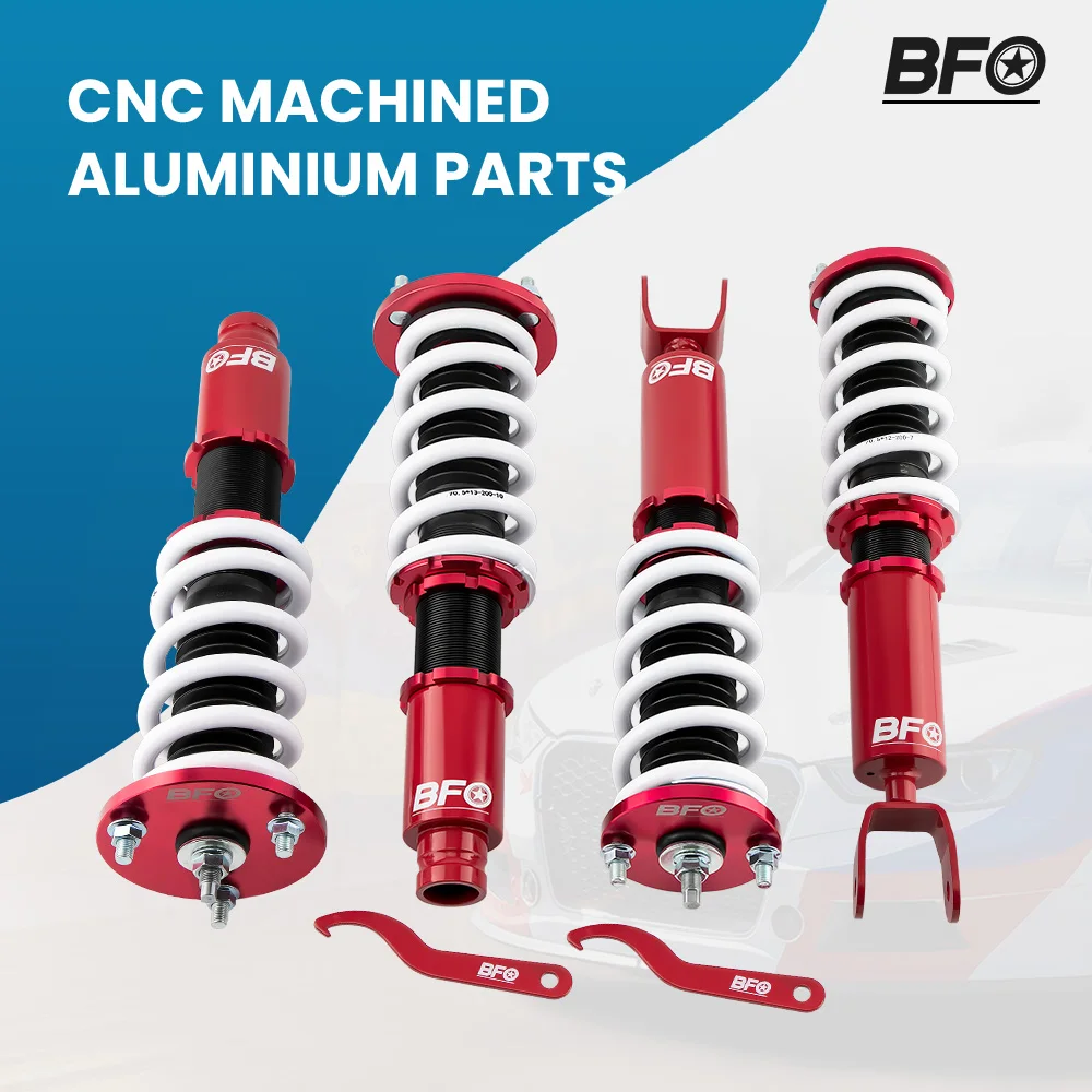 

Adjustable Height Coilover Suspension Kit for Honda Accord LX,SE,LX-P for 08-12 LX,SE,LX-P 2.4L 3.5L Shock Damper Force Camber