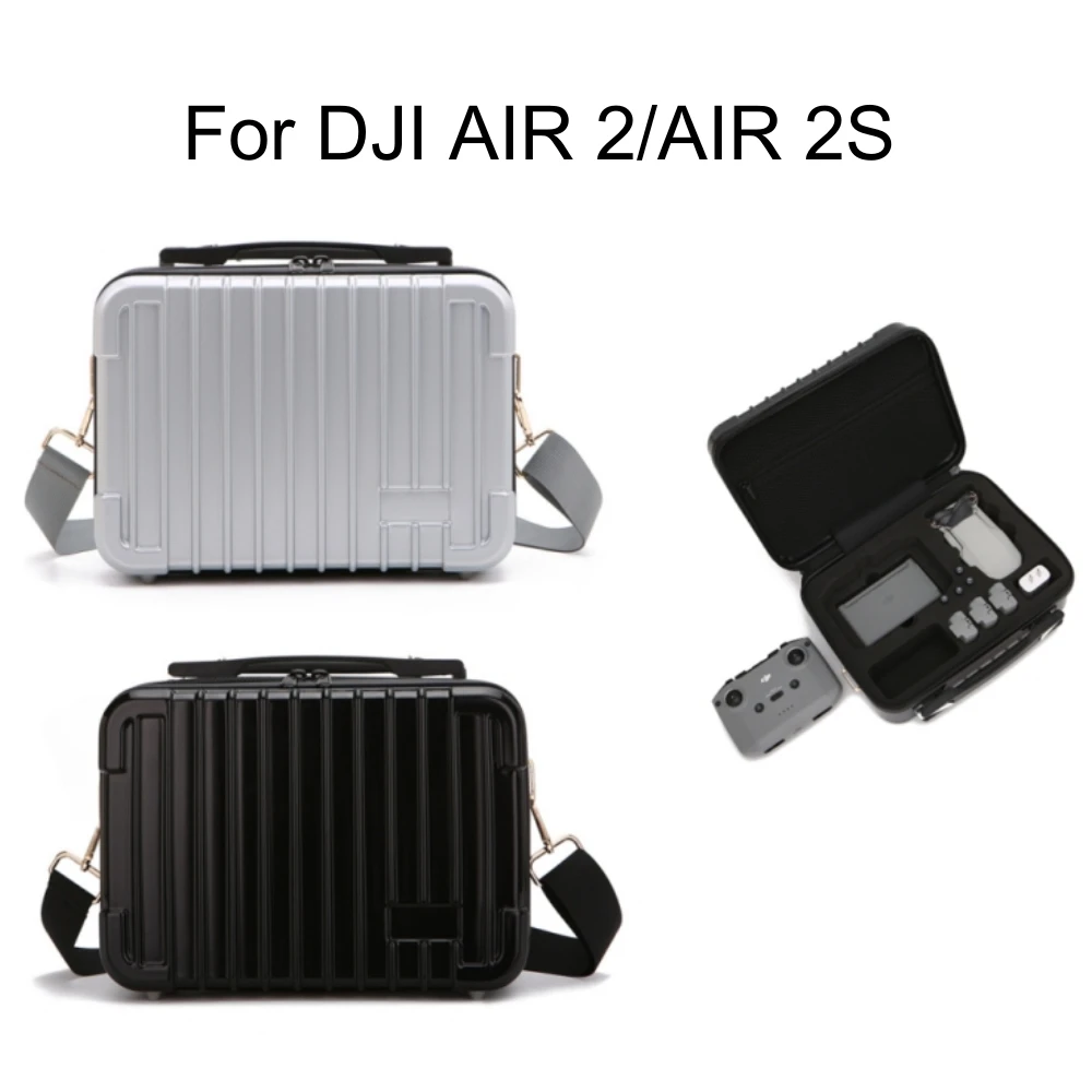 

For DJI AIR 2 Hard Shell Backpack Suitcase Carrying Case Waterproof and Shockproof for DJI AIR 2S Storage Bag Portable Accessory