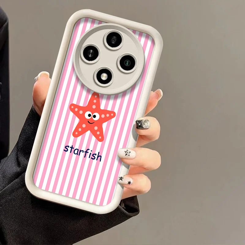 Фото Летний охлаждающий чехол для телефона с принтом «Акула и краб» для Huawei Honor 400 200 Lite 100 Magic 8 7 6 5 PRO X9 X8 5G, мягкий чехол-накладка №3