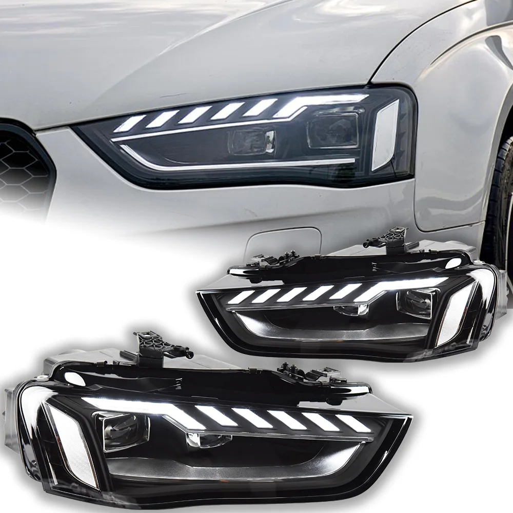 

Car Styling Head Lamp for Audi A4 Headlights 2013-2016 A4 B8 LED Headlight Projector Lens DRL Signal Automotive Accessories