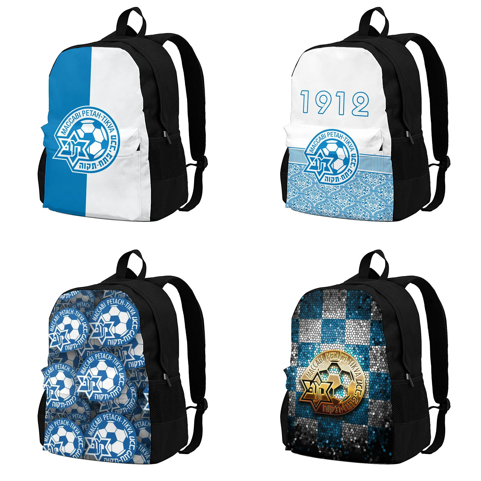 

Израиль Maccabi Petah Tikva дорожный рюкзак для ноутбука, сумка для книг, повседневный рюкзак для книг, сумка для колледжа, школы, Компьютерная сумка