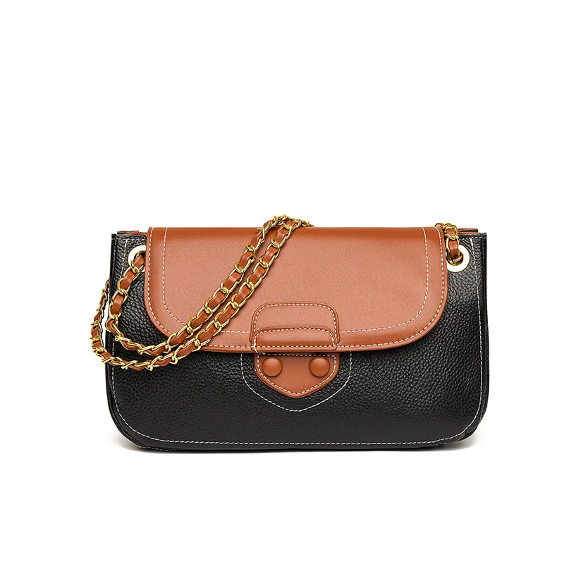 

Genuine Leather Women Shoulder Bag Luxury Designer Cross Handbags Small Crossbody Bags for Woman 2022 Brand Ladies Chain Bolsas