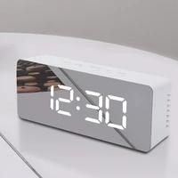 digital alarm clock angle adjustable memory function 7 48 inch acrylic screen projector clock thermometer clock