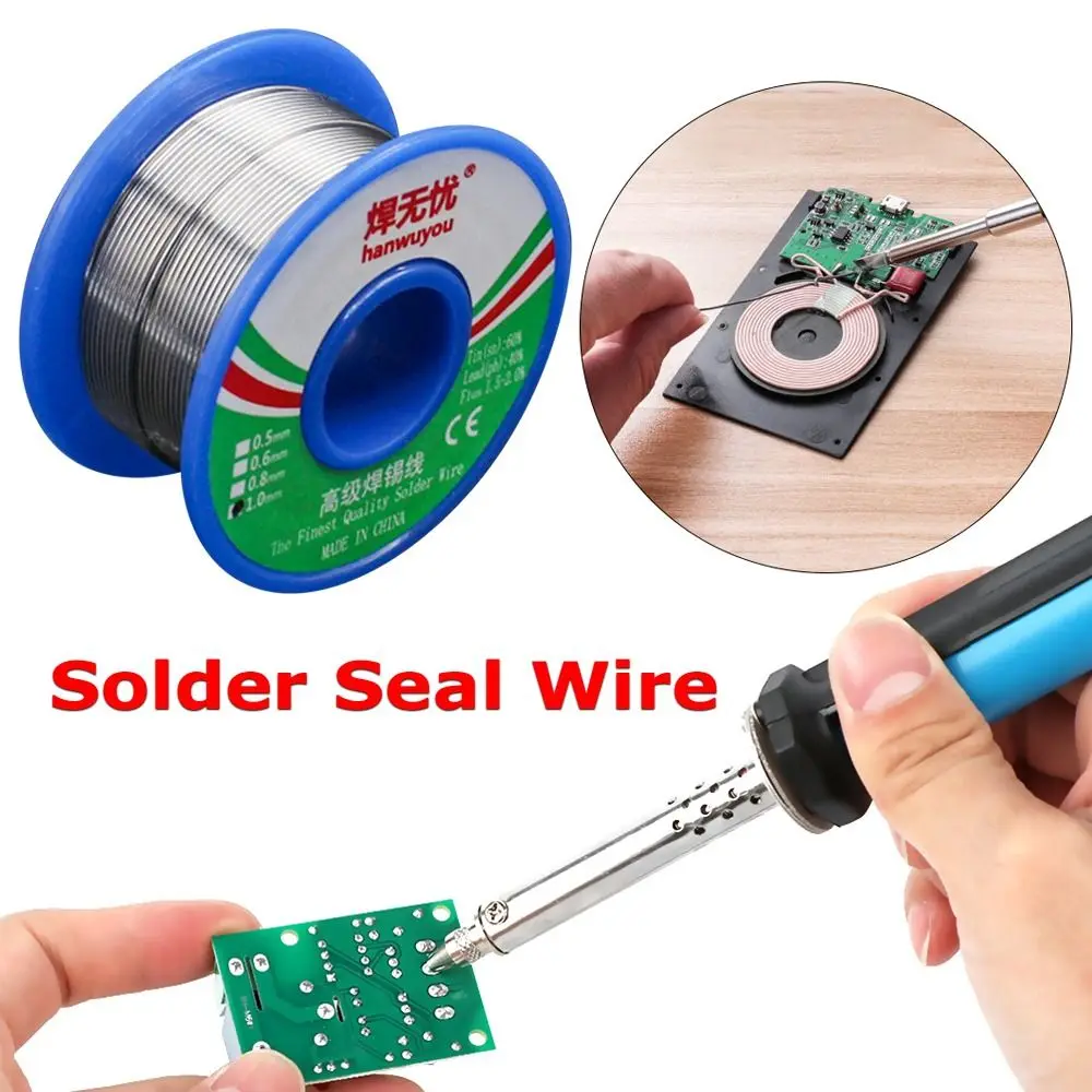 

50g No-clean Soldering Tool Welding Accessory Sn/Pb Rosin Core Tin Wire Solder Seal Wire Tin Lead Flux