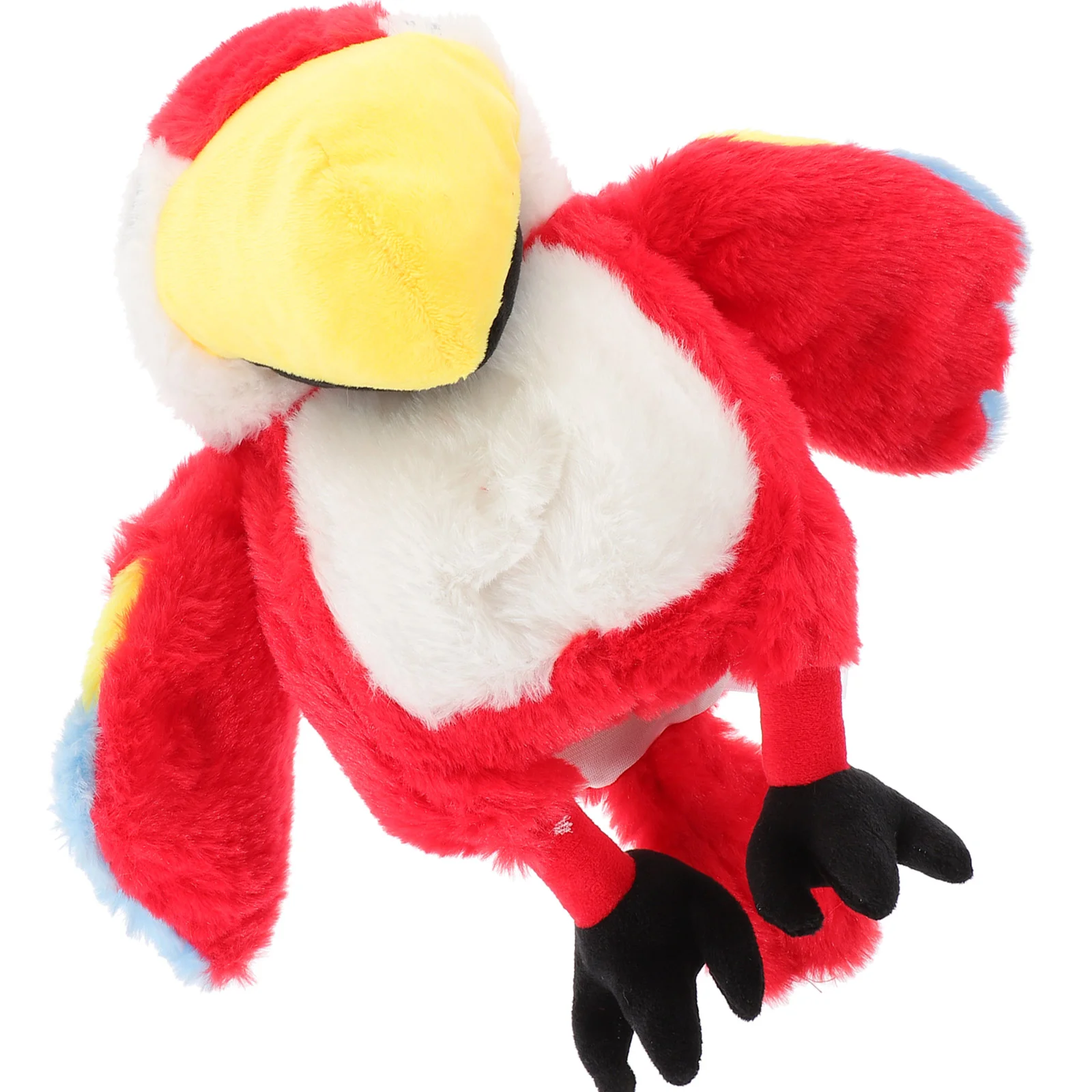 

Parrot Puppet Cartoon Bird Interactive Hand Creative Toys Plush Early Educational
