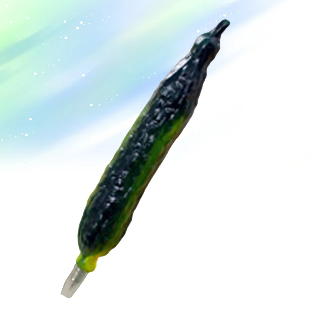 

1pc Point Pen Vegetable Cucumber Magnet Pen Point Pen for Children Kids