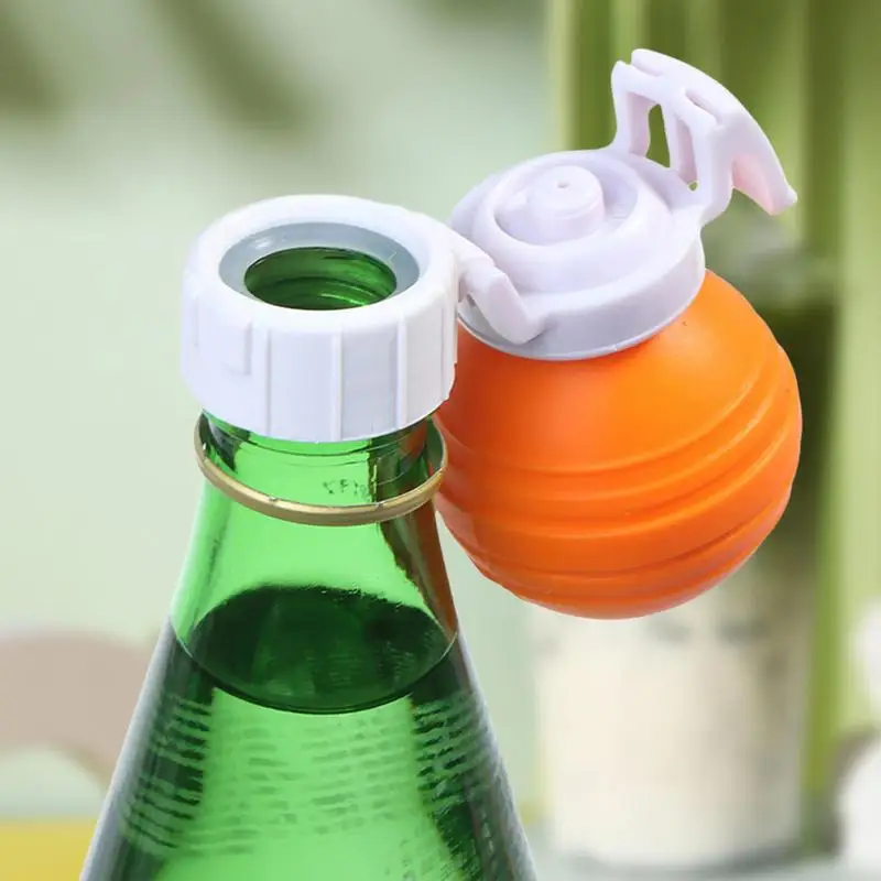 

Upgraded Soda Bottle Lid Sealing Beverages Bottle Caps Carbonated Drink Leak-Proof Cover Manual Universal Inflation Bottle Lid