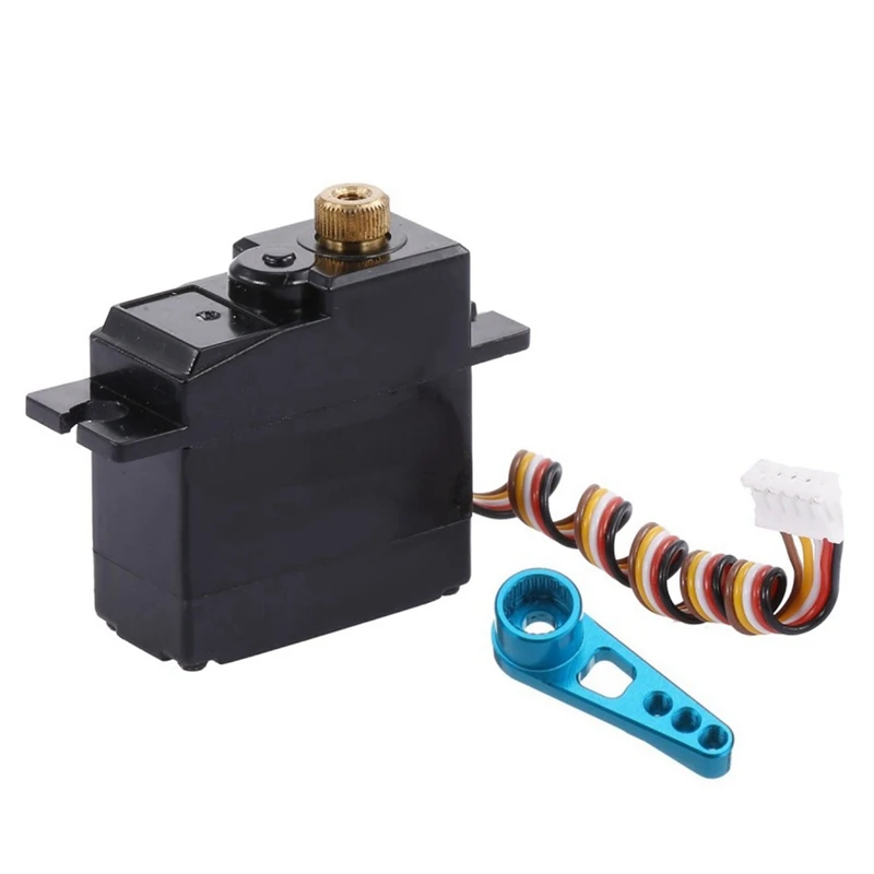 

Сервопривод с пятипроводной металлической шестерней и сервоприводом для Wltoys 144001 124018 124019 A959 A959-B RC автомобильные аксессуары