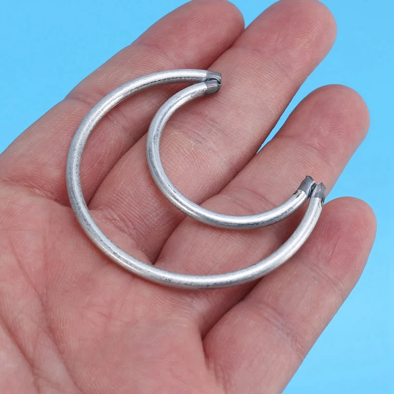 2X Лунная звезда Ловец снов металлические кольца-обручи круглые макраме для