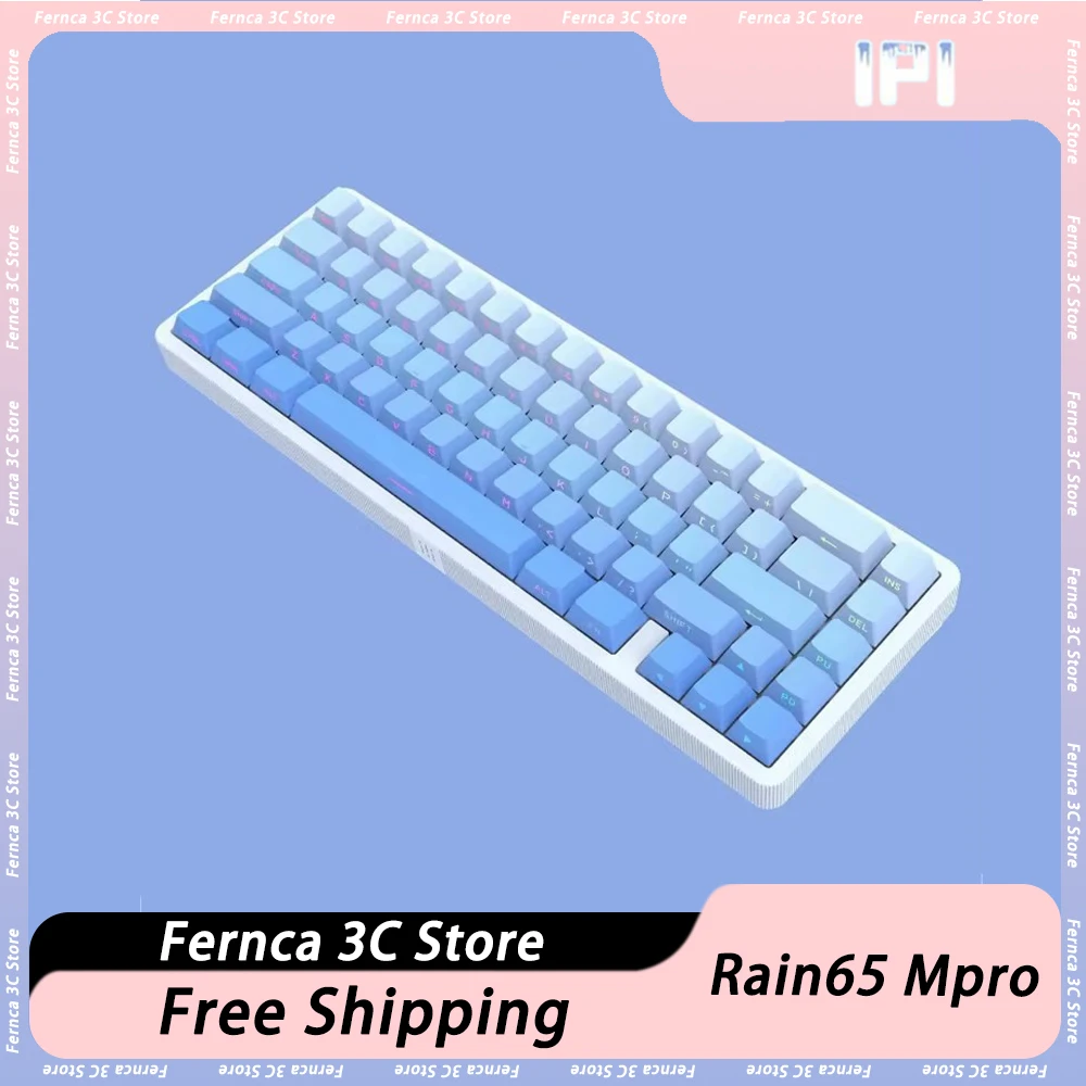 IPI RAIN65 Mpro Магнитный переключатель Механическая клавиатура Алюминиевый сплав