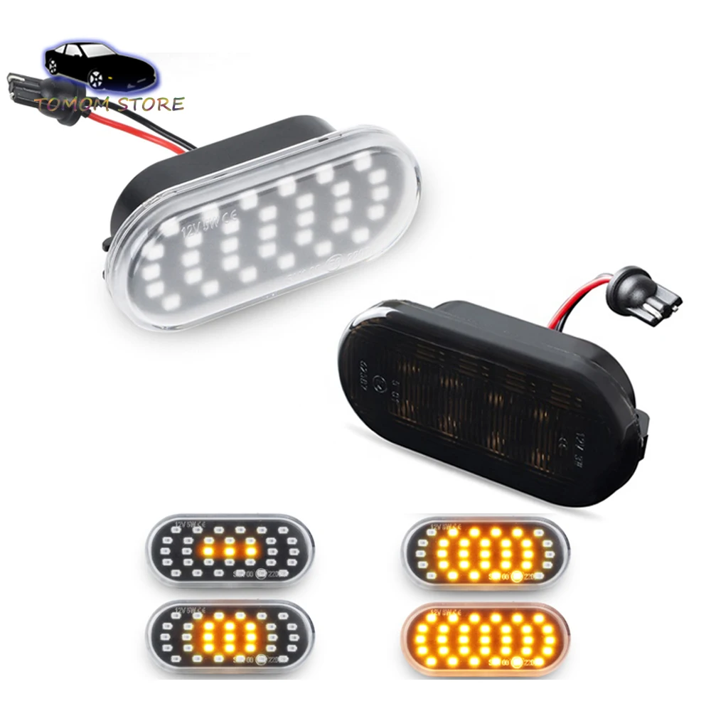 

For VW Golf Beetle Amarok Bora Caddy Fox Jetta Lupo Passat Polo Rabbit Sharan Vento UP Dynamic Amber LED Turn Signal Lights