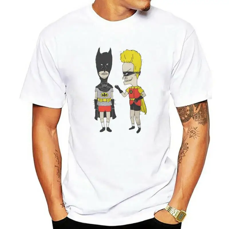 

Beavis And Butthead T Shirts for Men Cotton Novelty T-Shirts Round Collar MTV Cartoon Urban Tees Short Sleeve Clothing Printing