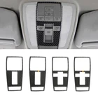Для Mercedes Benz C E Class W204 W212 2010 2011 2012 углеродное волокно Автомобильный интерьер передняя лампа для чтения рамка Обложка Наклейка отделка
