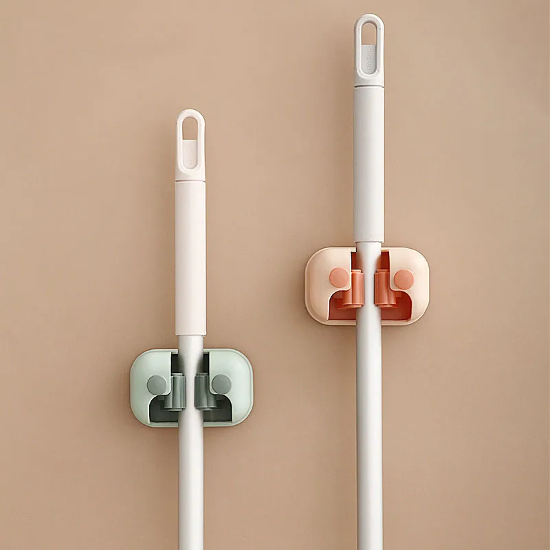 

Универсальные крючки, держатель для швабры, настенный органайзер для швабры, вешалка для метлы, крючок, водонепроницаемый самоклеящийся настенный крючок, Товары для ванной комнаты