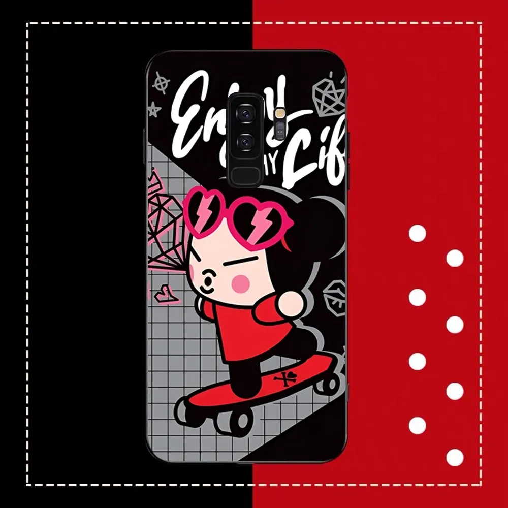 Pucca And Garu Phone Case For Samsung Note 8 9 10 20 Pro Plus Lite M 11 30 21 31 51 A 22 42 02 03