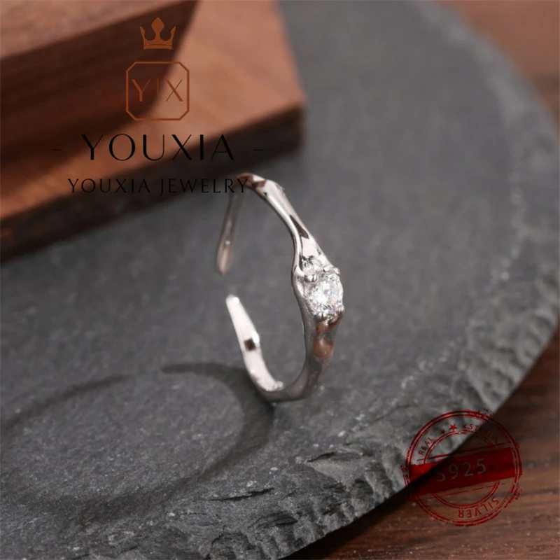 

Женское кольцо из серебра 925 пробы, в европейском и американском стиле