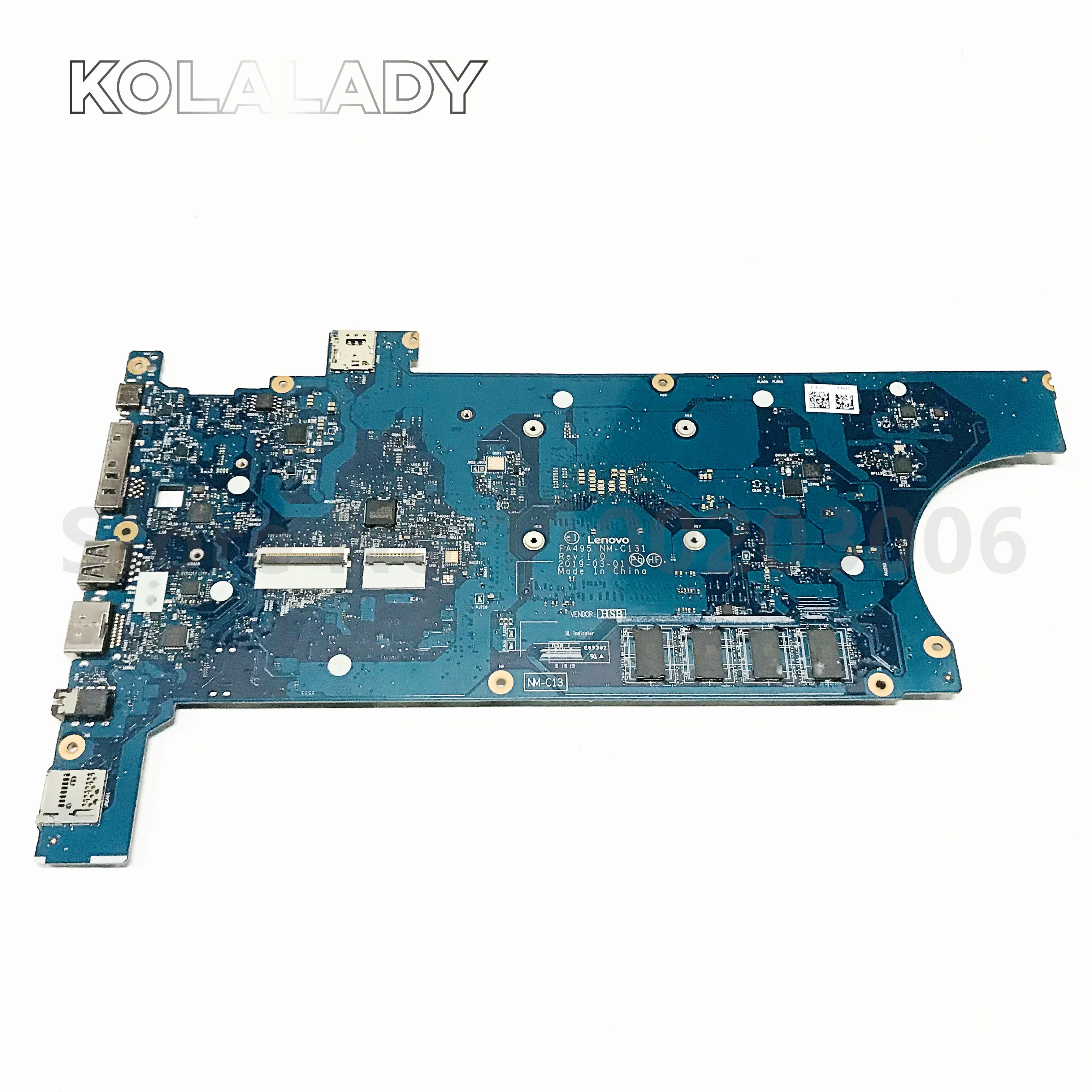 02DM035 02DM034 для Lenovo Thinkpad T495 материнская плата ноутбука FA495 NM-C131 с ризен R5-3500 8G-RAM DDR4