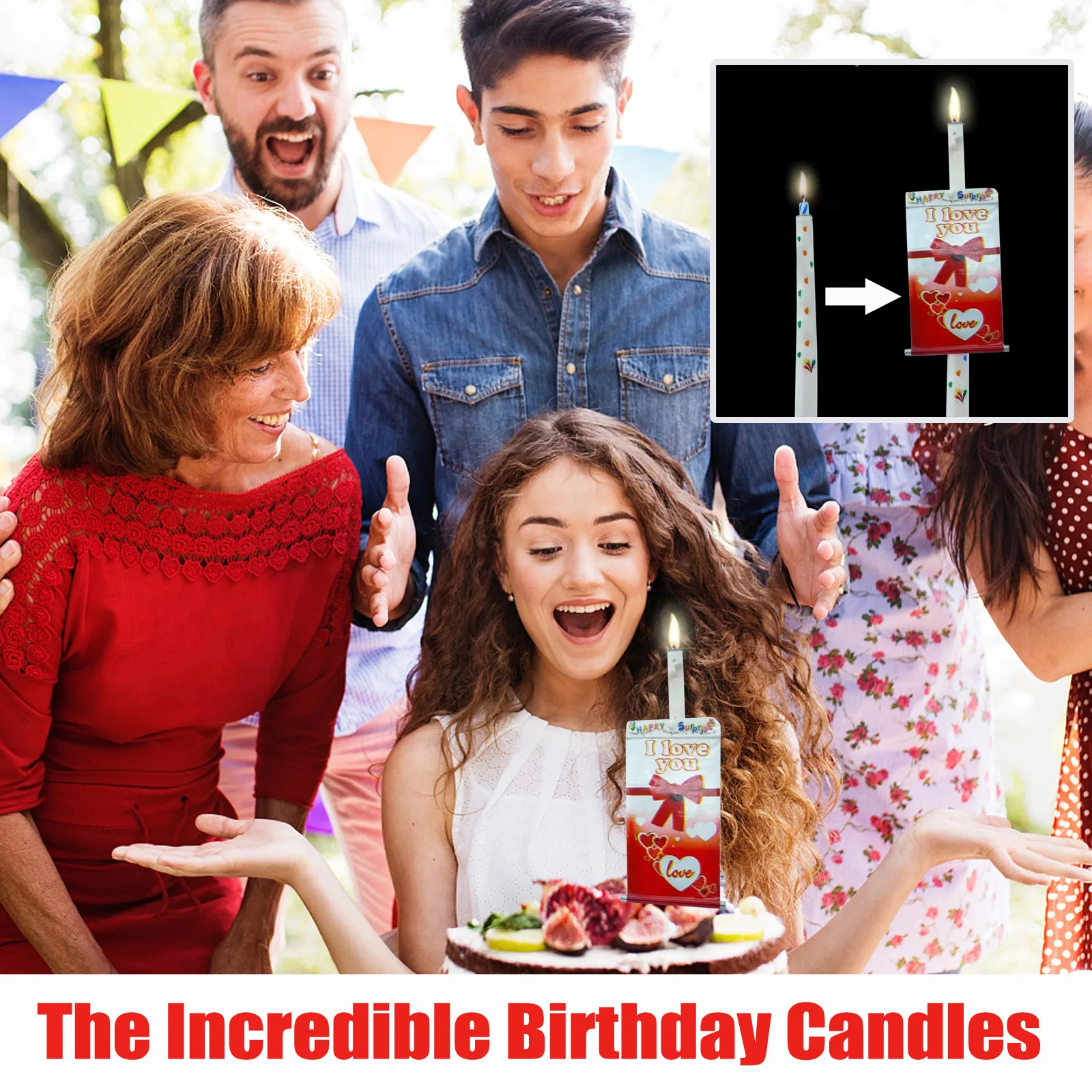 The Incredible Birthday Candles, Surprise Candle, Happy Birthday Candles