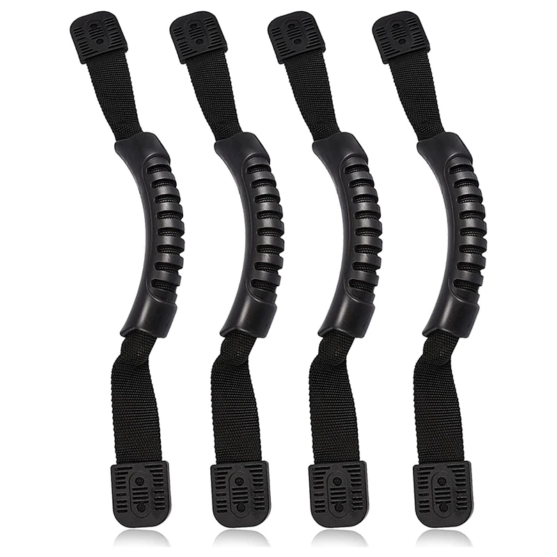 

4 Pack Kayak Carry Handles, Canoe Boat Side Mount Carry Handles With Double Screw Holes For Ocean Kayak,Kayak Parts