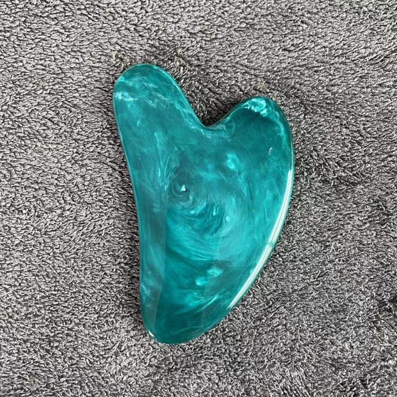 

Gua Sha Jade Stone Massage Board Rose Quartz Natural Guasha Plate Jade Face Massager Scrapers Tools For Face Neck Back Body