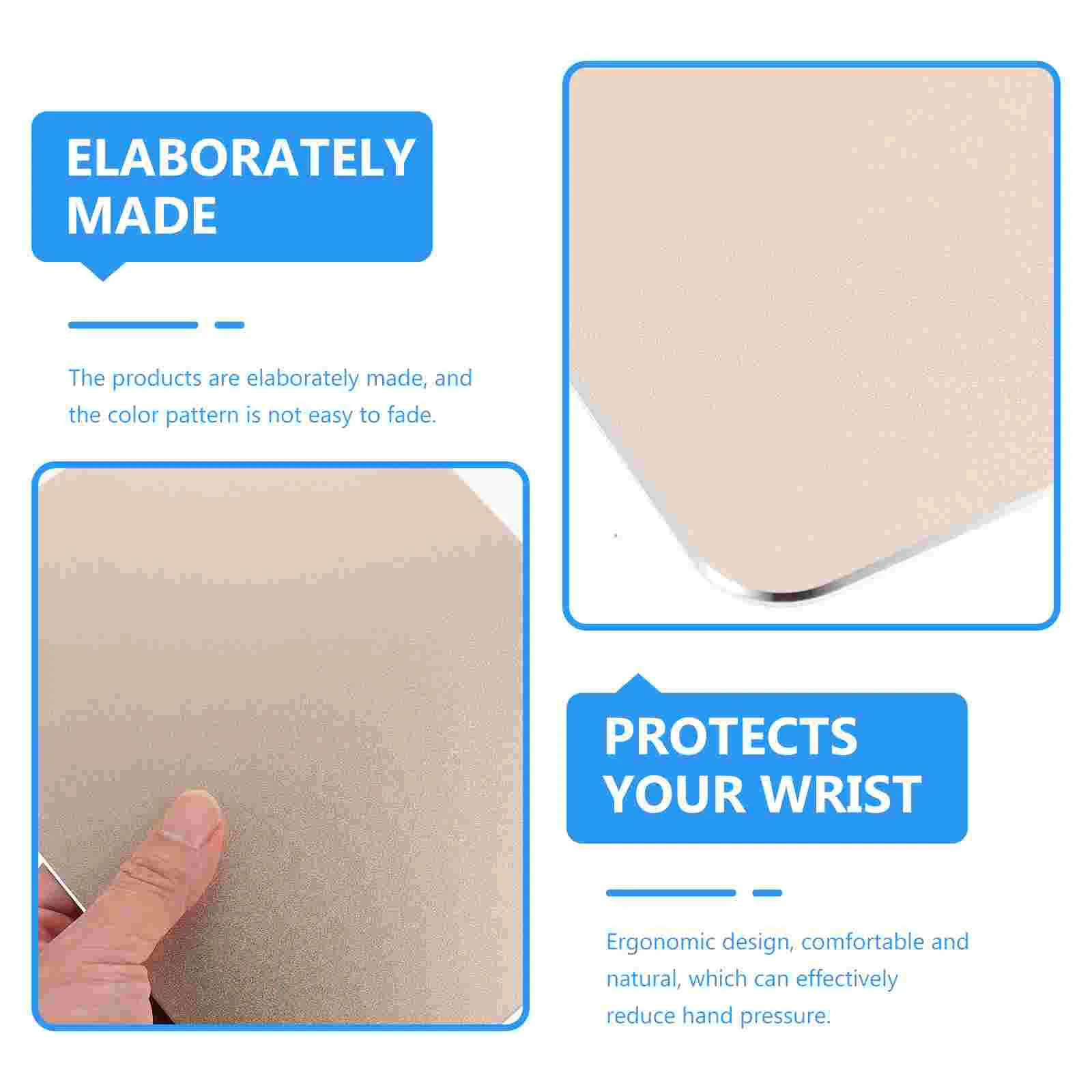 

Aluminum Alloy Pad Square Pad Double-sided Mat Desk Mat