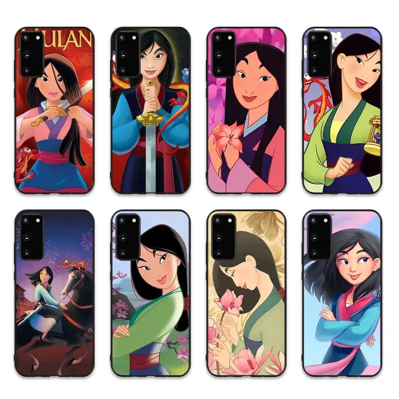 

Disney Mulan Phone Case for Samsung S10 21 20 9 8 plus lite S20 UlTRA 7edge