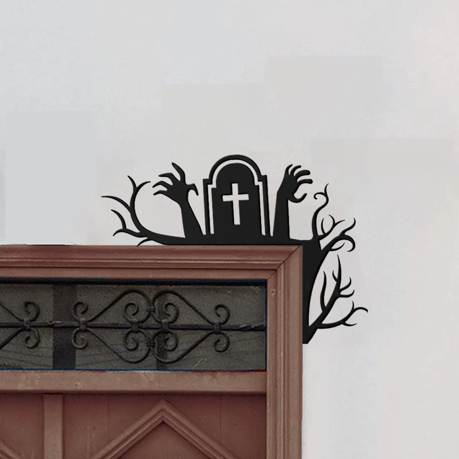 

Funny Halloween Door Frame Decoration Pendant Crystal Beads Curtain Christmas Filler Decorations Paper Ornaments Christmas Tree