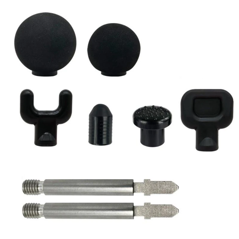 

6PCS/Set Muscle Relaxation Massage Jigsaw Electric Massagers Adapter Percussion Massage Tips Kit Attachment Massager