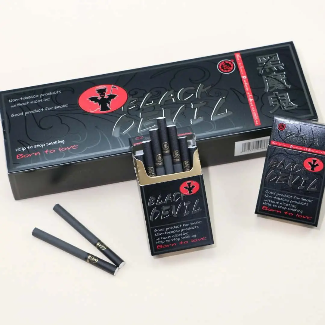 

Black devil combination package Tea Cigarette Tobacco Accessories Disposable Bong for Smoking Gifts for Men and Ladies