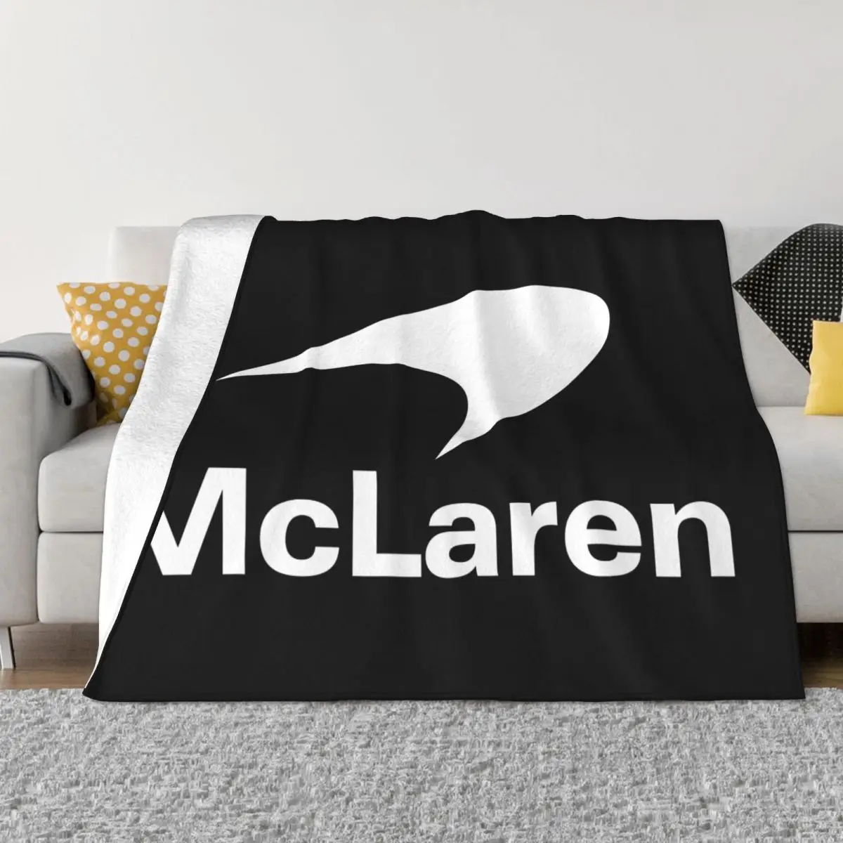 

McLaren Blankets and Throws Super Soft Thermal Indoor Outdoor Blanket for Living Room Bedroom Office Travel