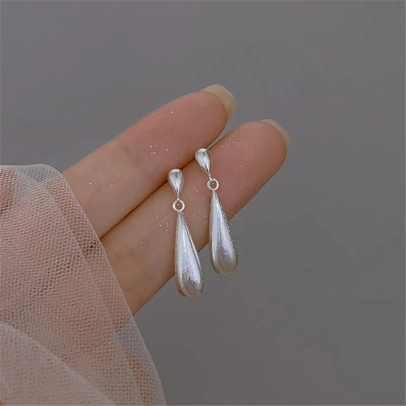 Модные серьги-гвоздики с кисточками в форме капли воды для женщин и девушек