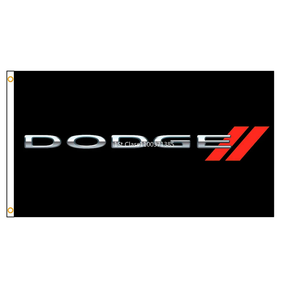 

Автомобильный флаг Dodge 3x5 футов, баннер для комнаты, Настенный декор, уличные украшения для сада, флаги могут быть изготовлены на заказ