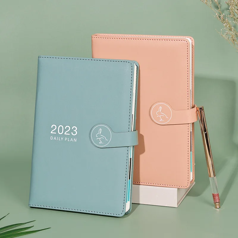 

Agenda 2023 Planner Organizer Diary Notebook and Journal Daily Plan Sketchbook A5 Bullet Notepad Calendar Stationery Note Book