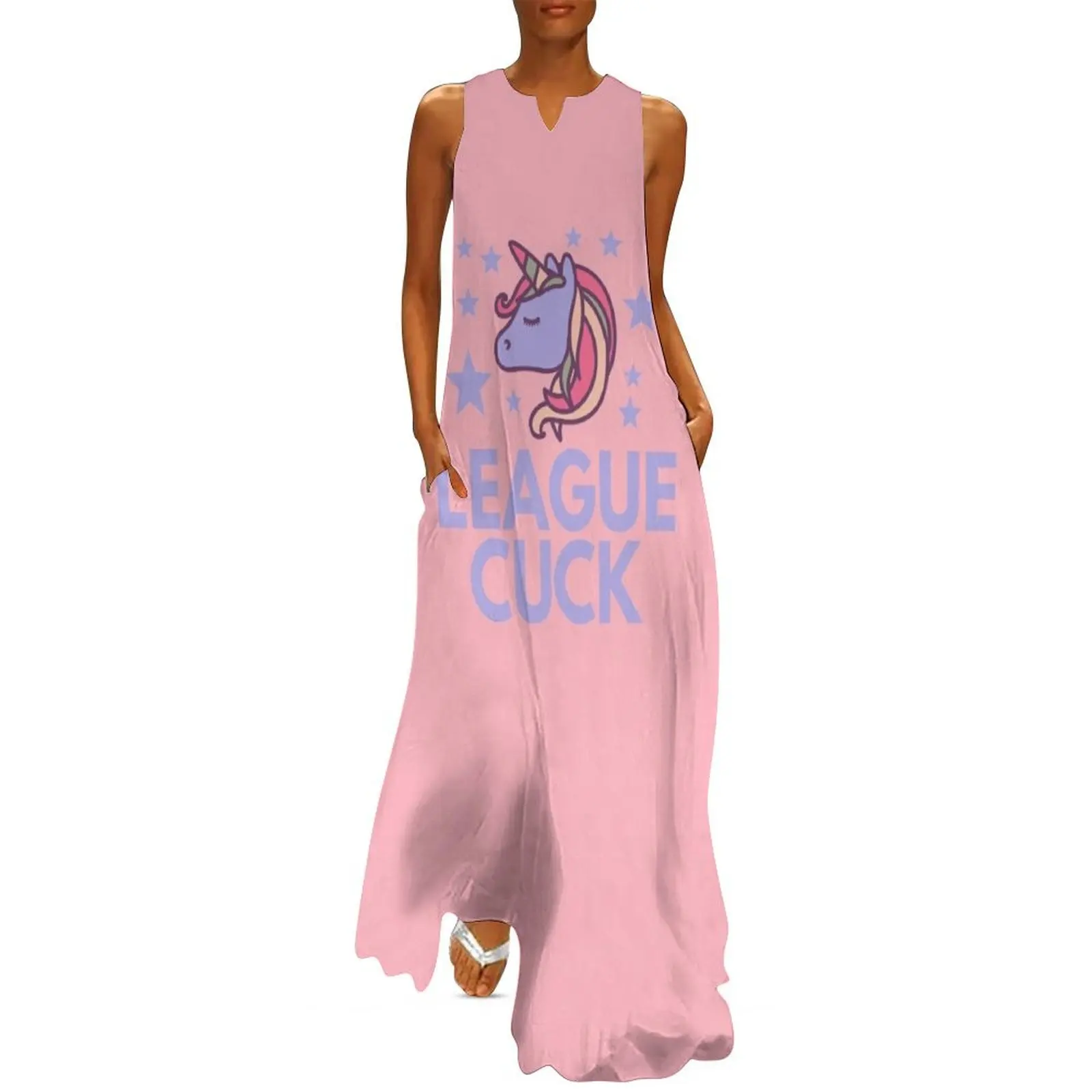 Женское платье из полиэстера