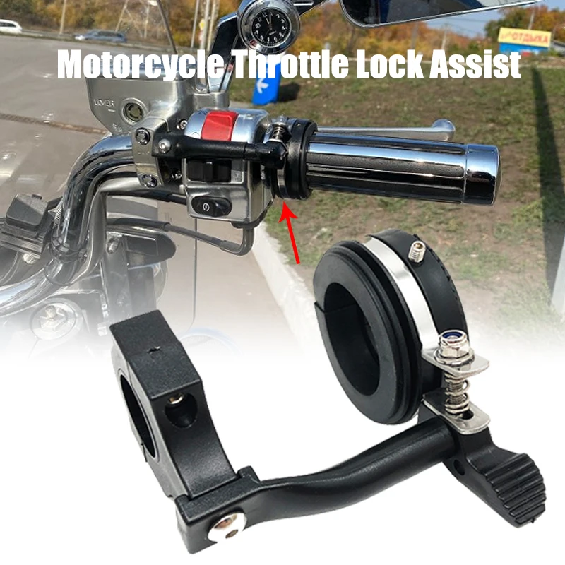 

2022 New Universal Motorcycle Cruise Control Throttle Lock Assist for 22mm 7/8 Handlebar For Yamaha For Suzuki For BMW For Honda
