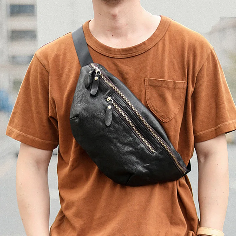 

Забавная мужская сумка AETOO May цвета хаки из воловьей кожи растительного дубления, повседневный саквояж кросс-боди из воловьей кожи, с диагональным пересечением