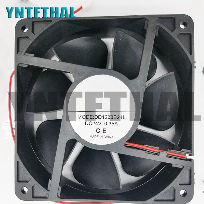 Оригинальный 2-проводной игровой консоль HZDO 12 см, водонепроницаемость IP55, 12038, 24 В, 0,35 А, DD1238B24L, охлаждающий вентилятор для аниме, 120*120*38 мм