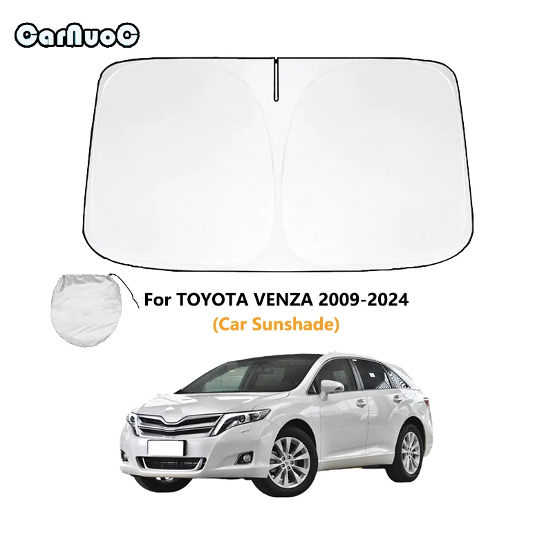 Для TOYOTA VENZA 2009-2024 автомобильный солнцезащитный козырек от солнца спереди и заднее