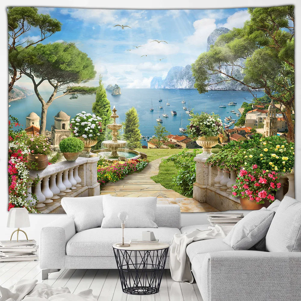 Италия приморский город искусственные розовые цветы озеро лебедь европейский