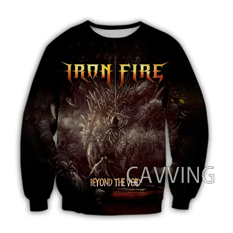 Свитшот с длинным рукавом для мужчин и женщин Модный свитшот 3D-принтом железного