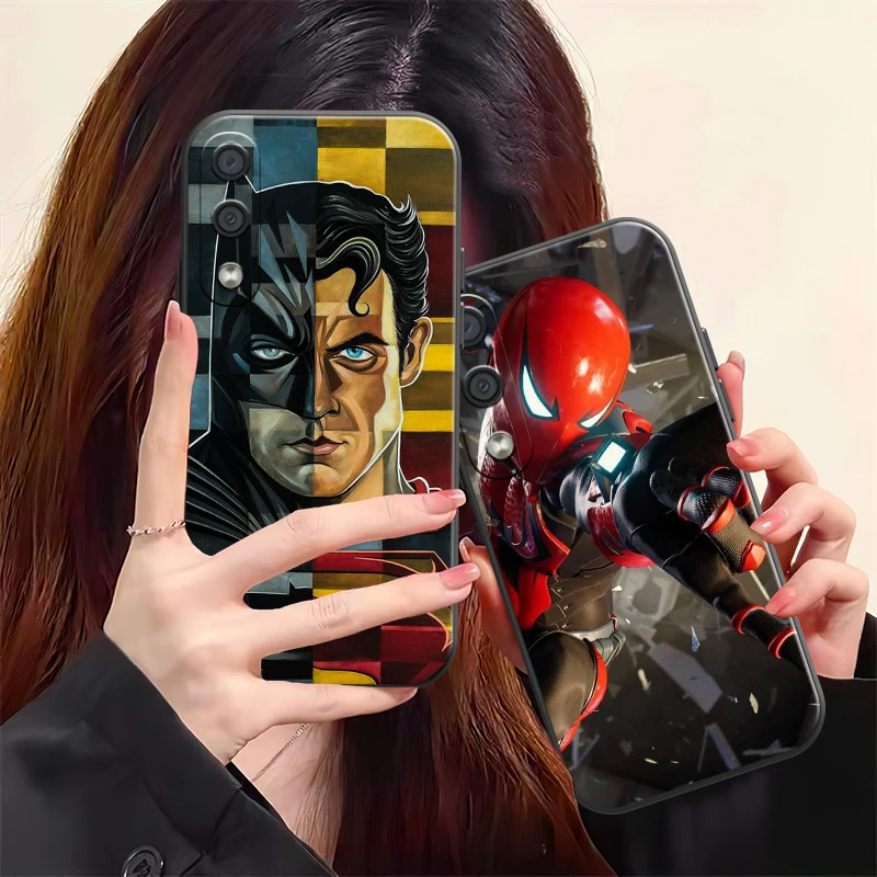 

Популярный чехол для телефона Marvel для Samsung Galaxy A32 4G 5G A51 4G 5G A71 4G 5G A72 4G 5G Coque Funda, мягкий чехол из жидкого силикона