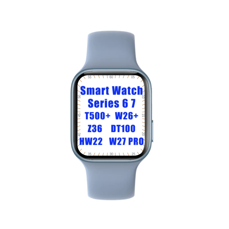Best china intelligent android smartwatch iwo waterproof series 6 7 music sport call t500 w26 plus smart watch