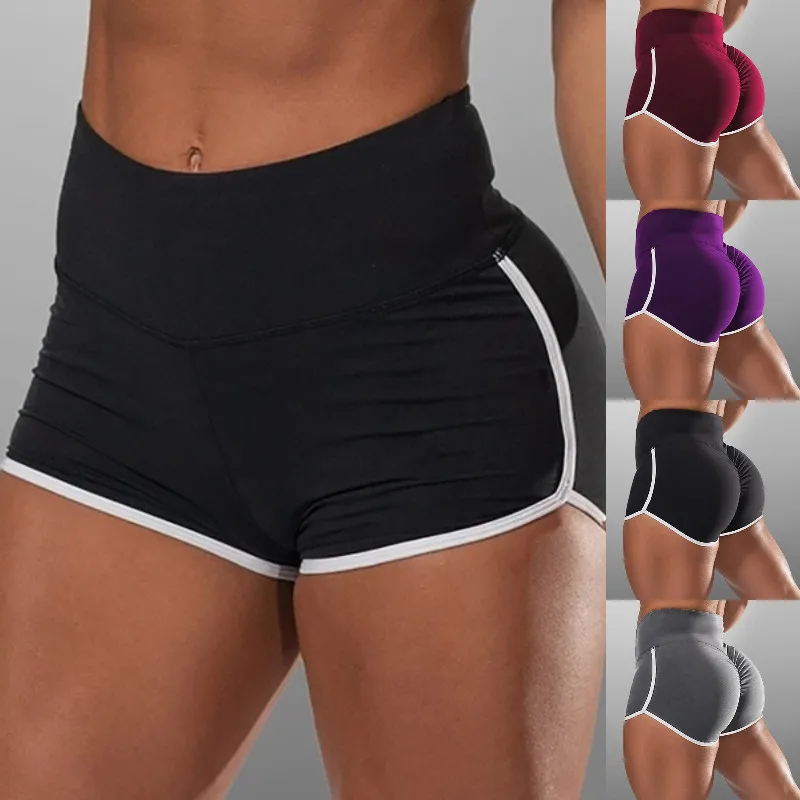 

Женские спортивные шорты для йоги, тренировок, фитнеса, женские спортивные шорты для бега, хлопковые шорты для спортзала, велоспорта, спортивные шорты
