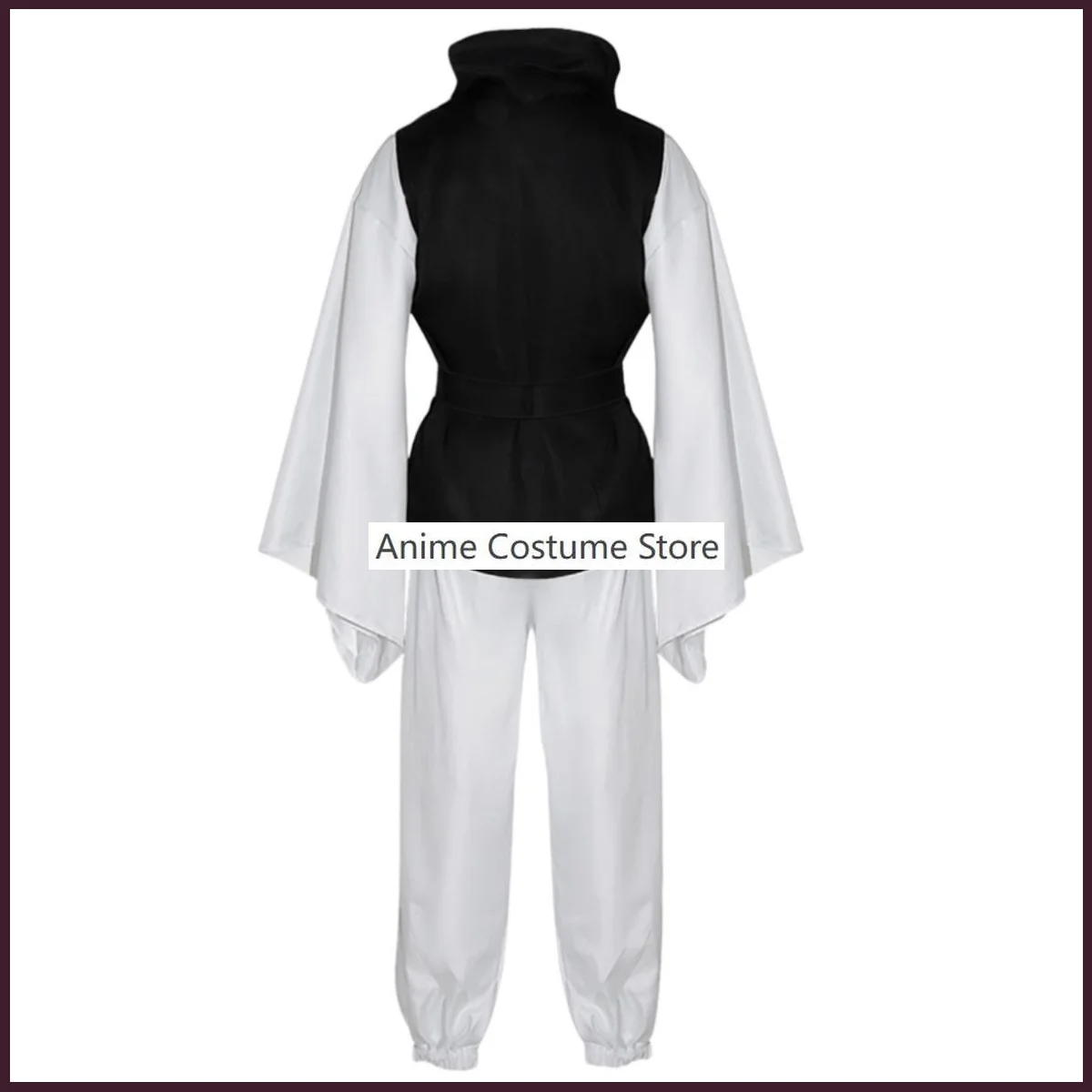 Костюм для косплея из аниме джутсу школьная форма черного винно-красного цвета