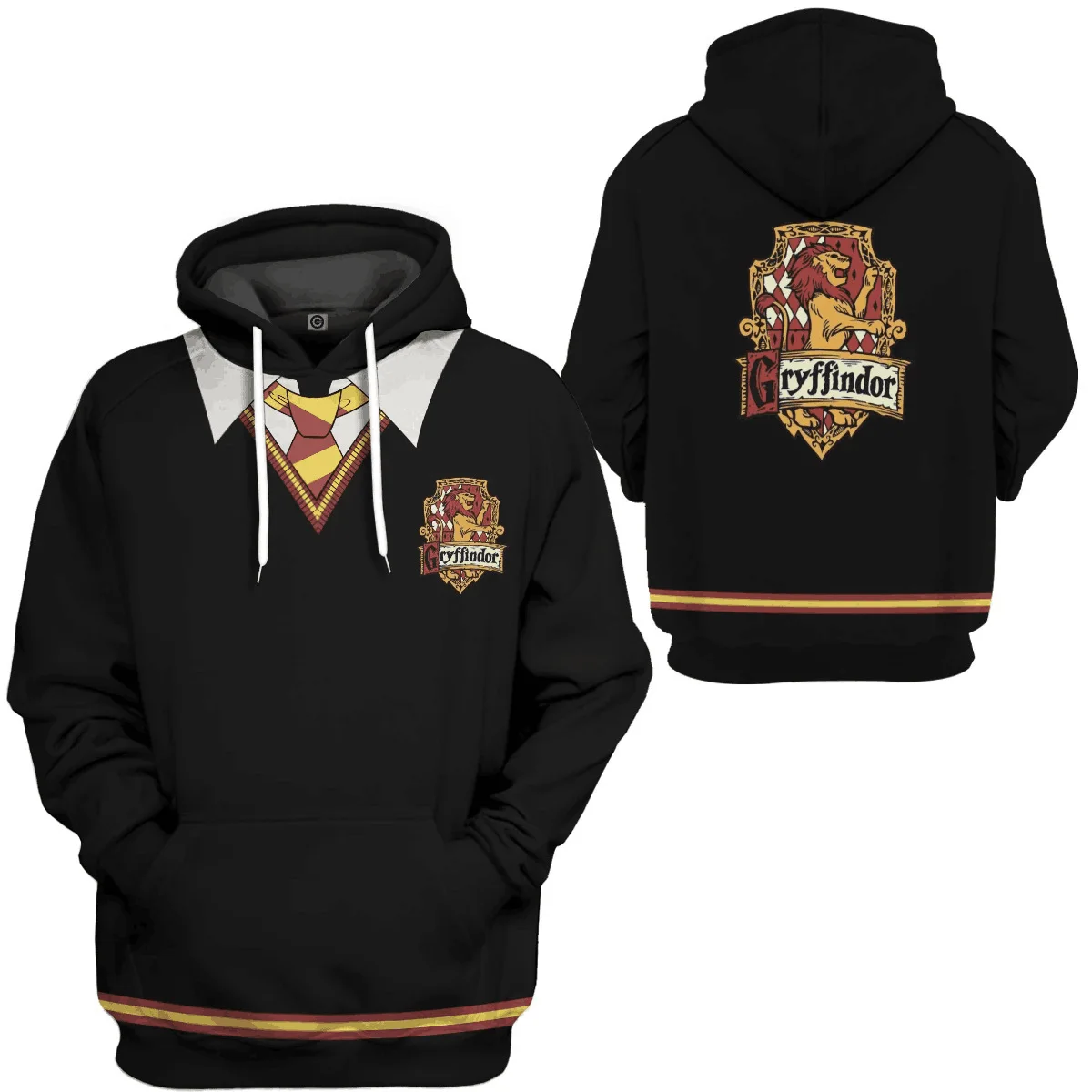 Harryy Potter 3D autumn and winter sweater cosplay anime Gryffindor Academy of Witchcraft Wizardry casual hoodie |