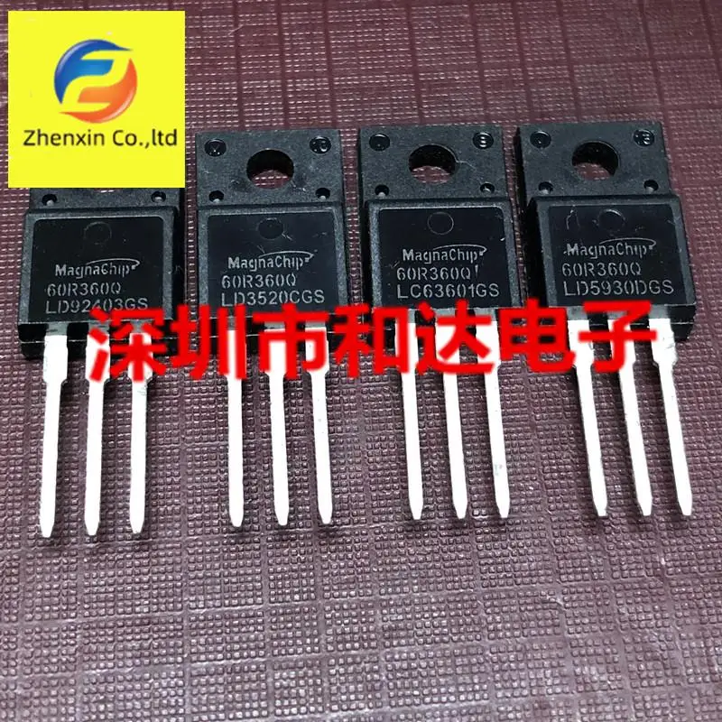 

10pcs 60R360Q MMF60R360Q TO-220F 600V 11A