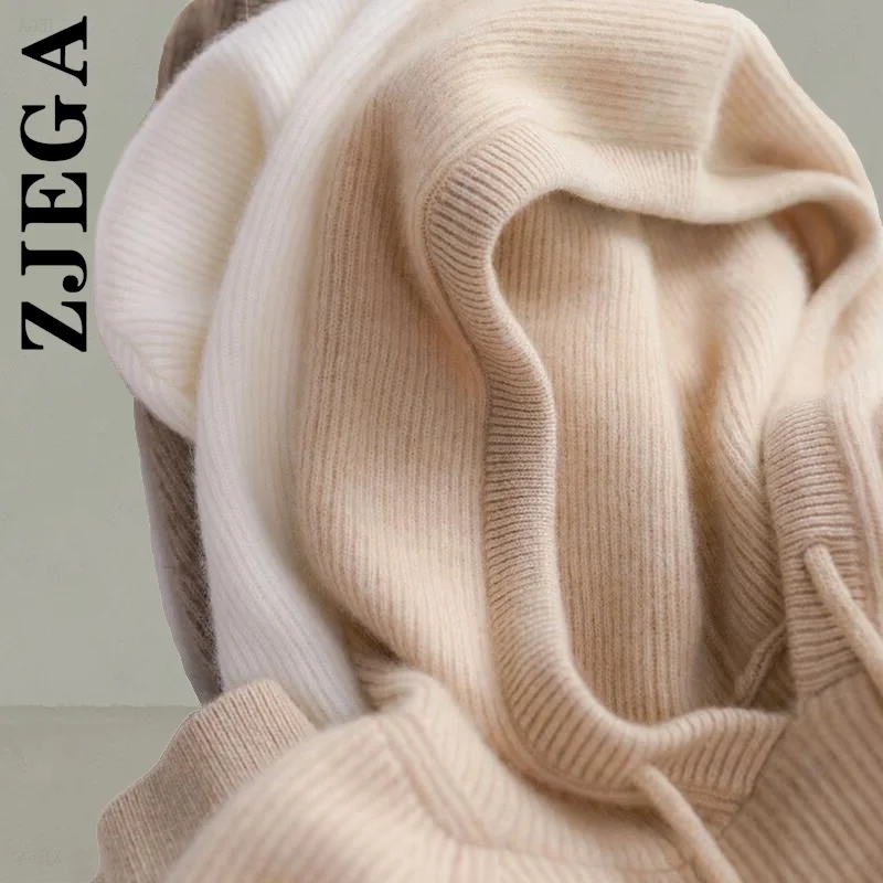 

Zjega Women Sweater Fashion Knitted Cheap Top Women Sexy Turtleneck Sweaters Women Warm O Neck All-Match Woman Sweaters Female