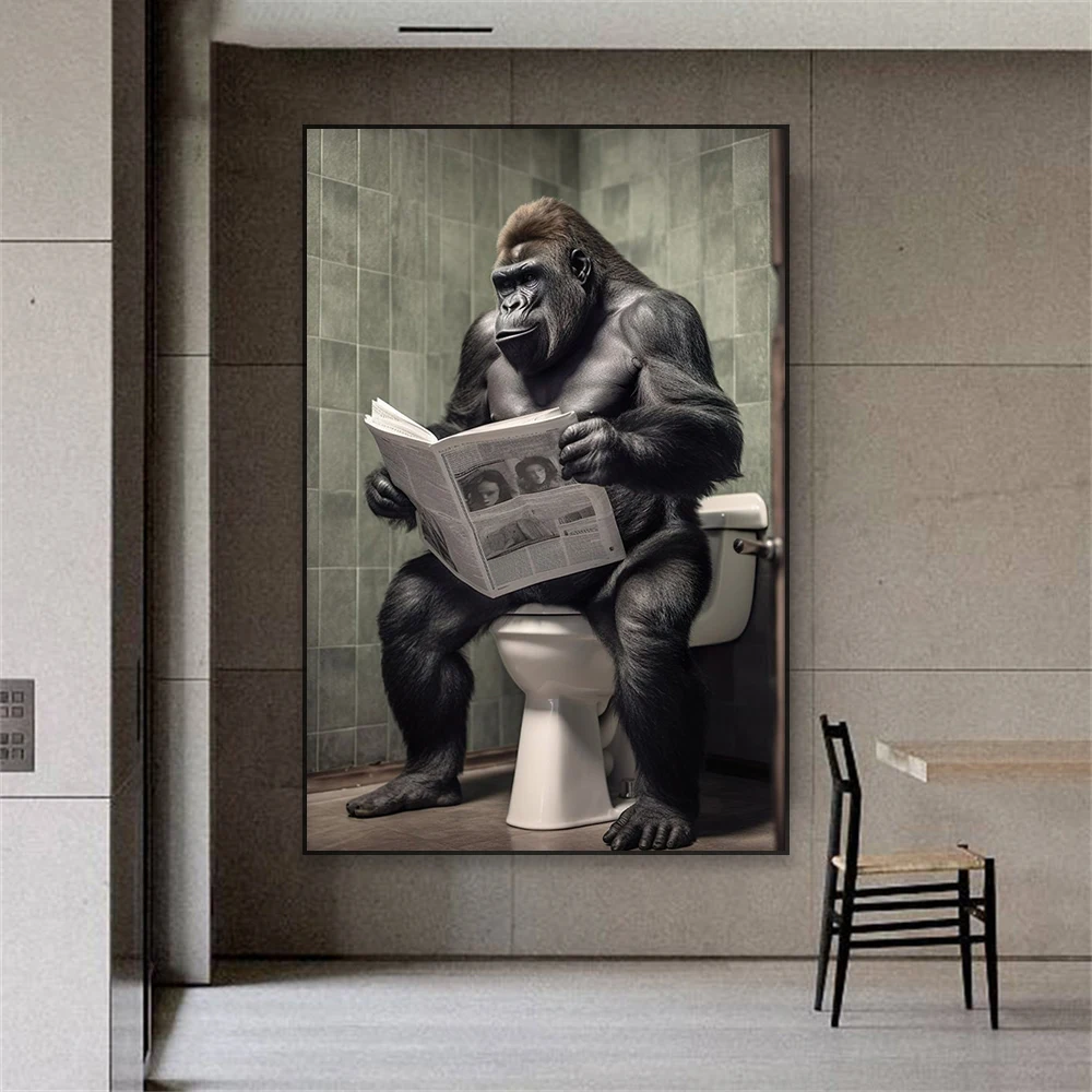 Картина на холсте &quotГорилла&quot