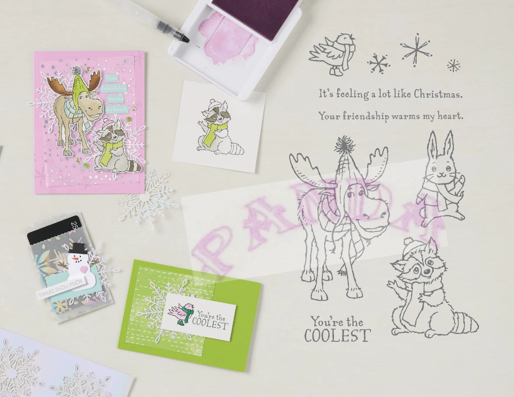 

Christmas Animal Craft Metal Cutting Dies and Stamps Embossing Mold Scrapbook Paper Mould Blade Punch Decoration 2022 Arrival